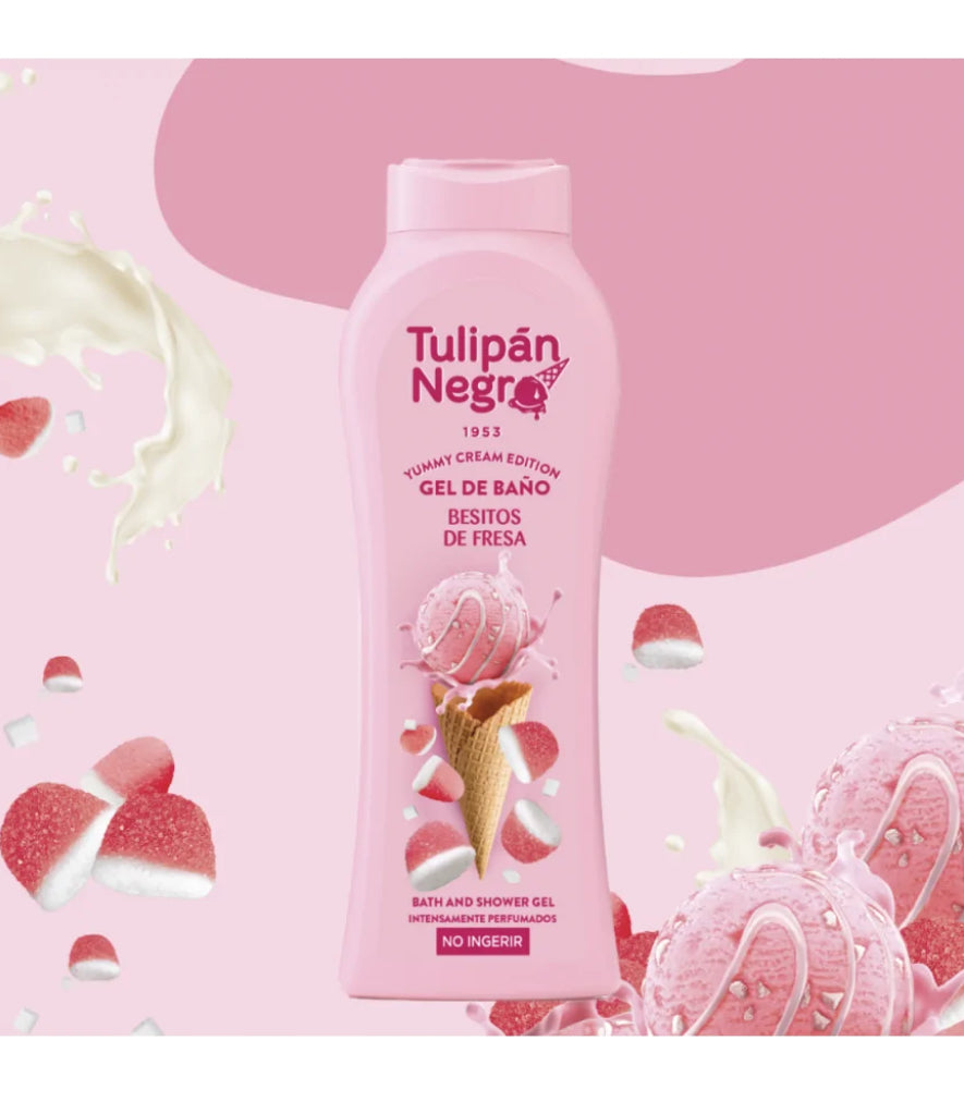 Gel douche Bisous à la fraise