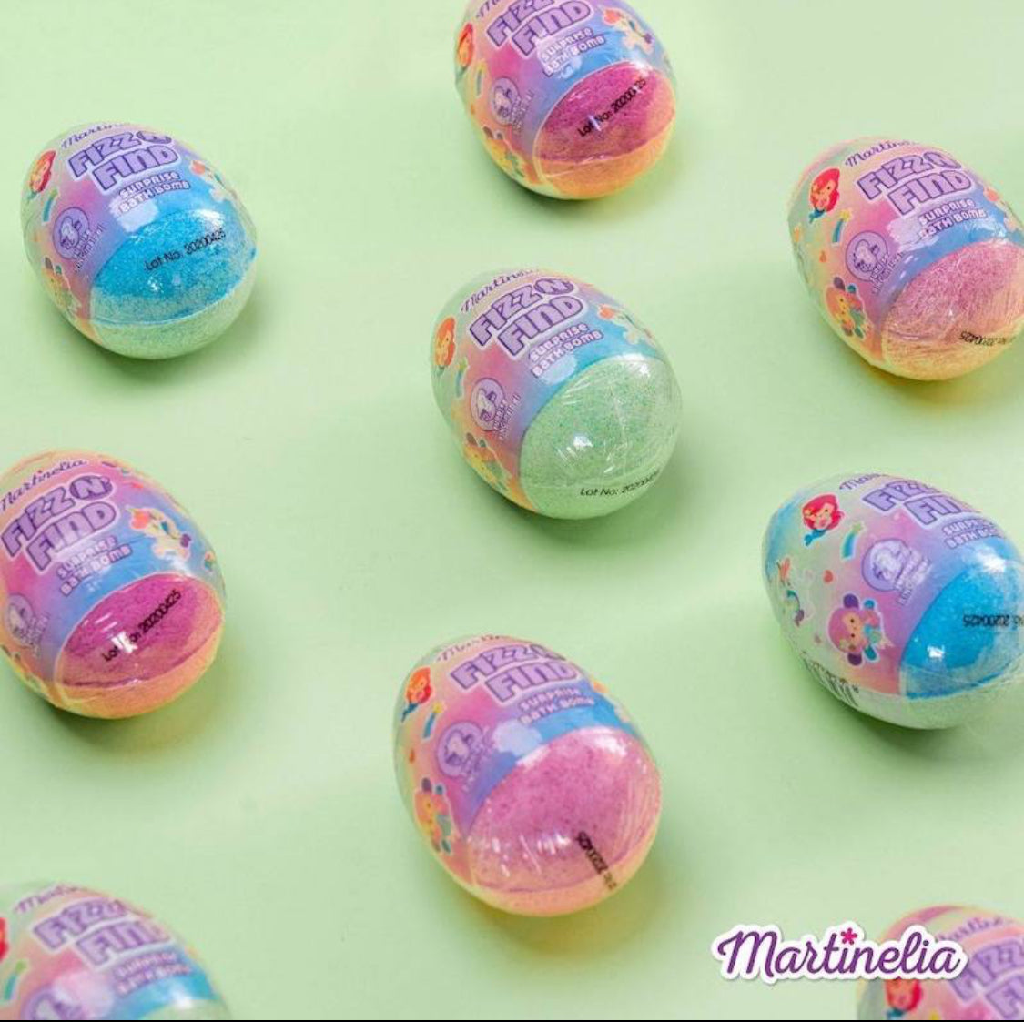 Bombes de bain surprise Martinelia